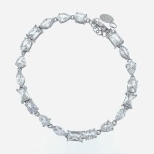 Pulsera Aura plata circonitas.BR007067