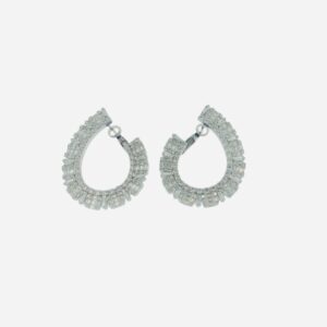 Pendientes aura plata laterales vintage topacio. EZC114973