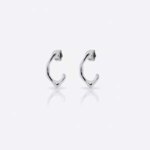 Pendientes aura aro irregular. 0111092-20MM-1-1