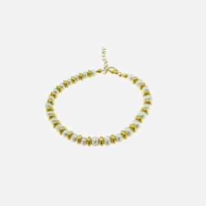 Pulsera aura con perlas. 0411071-2-1