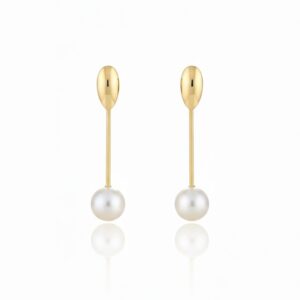 Pendientes largos aura perla. 0110934-30MM-2-1
