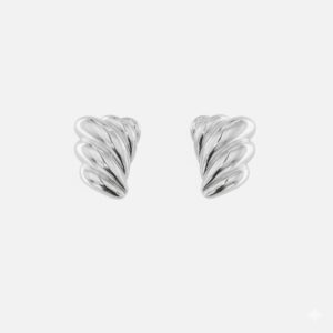 Pendientes aura hoja platas. 0110858-1-1-20MM